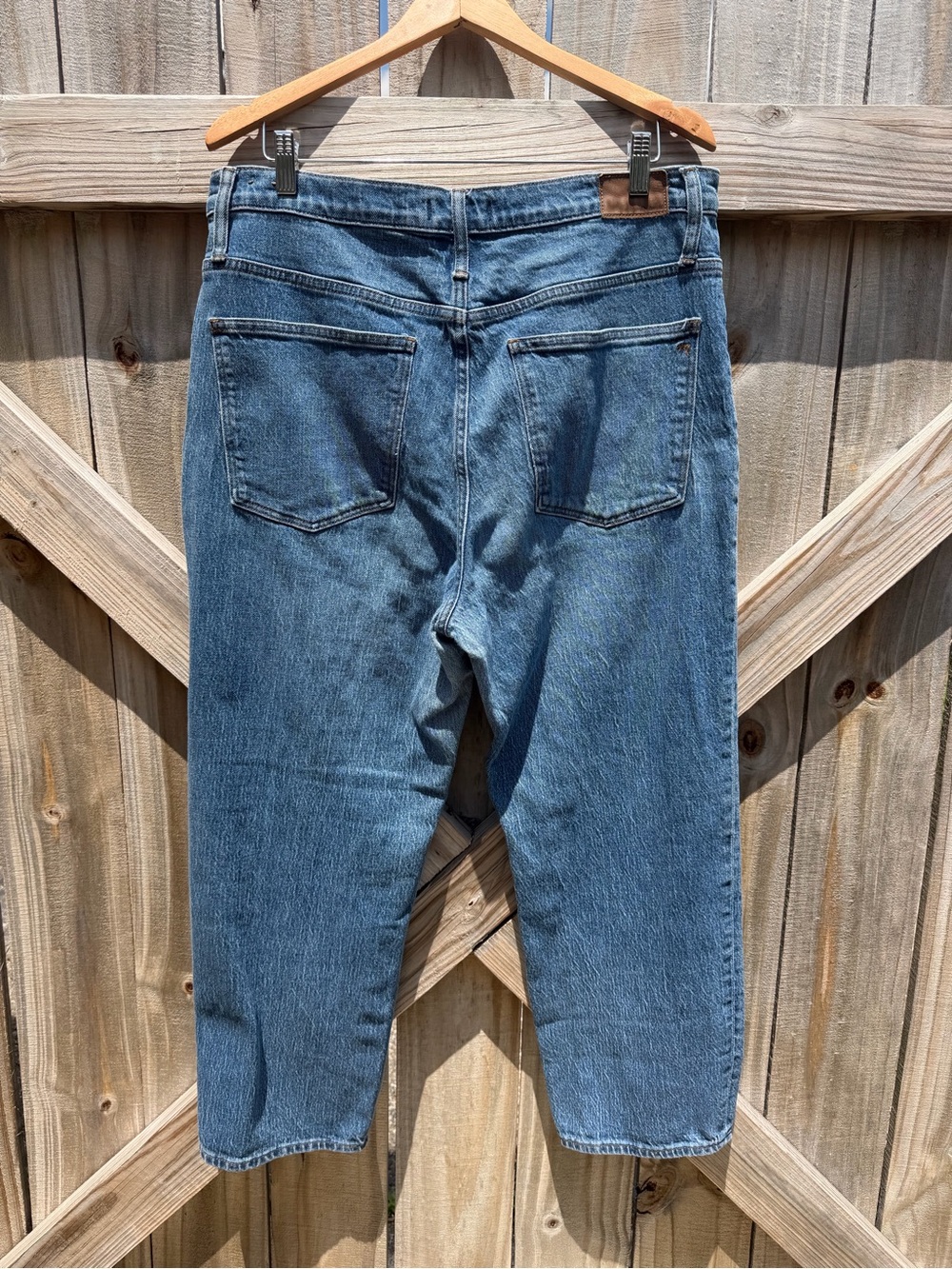 Madewell Classic Straight Jean - Picture 3 of 4